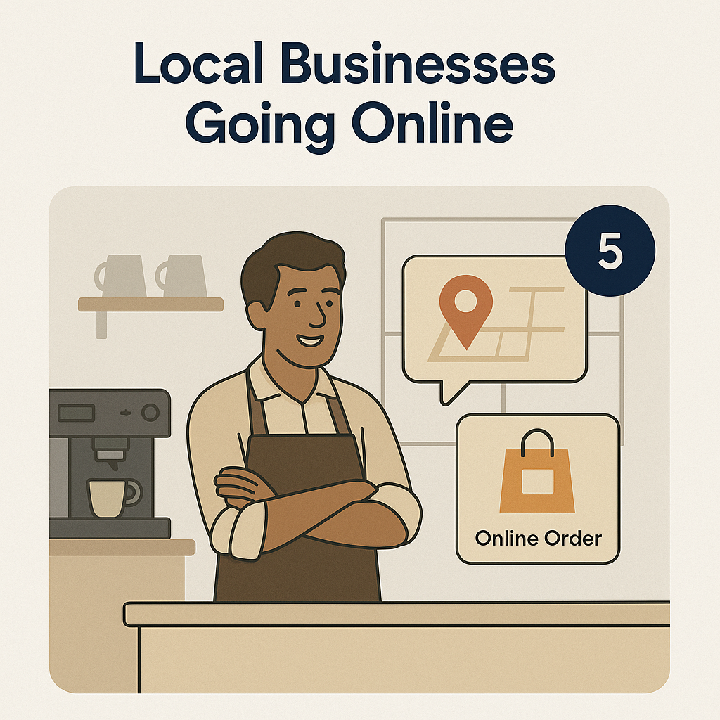 Local Businesses Going Online
