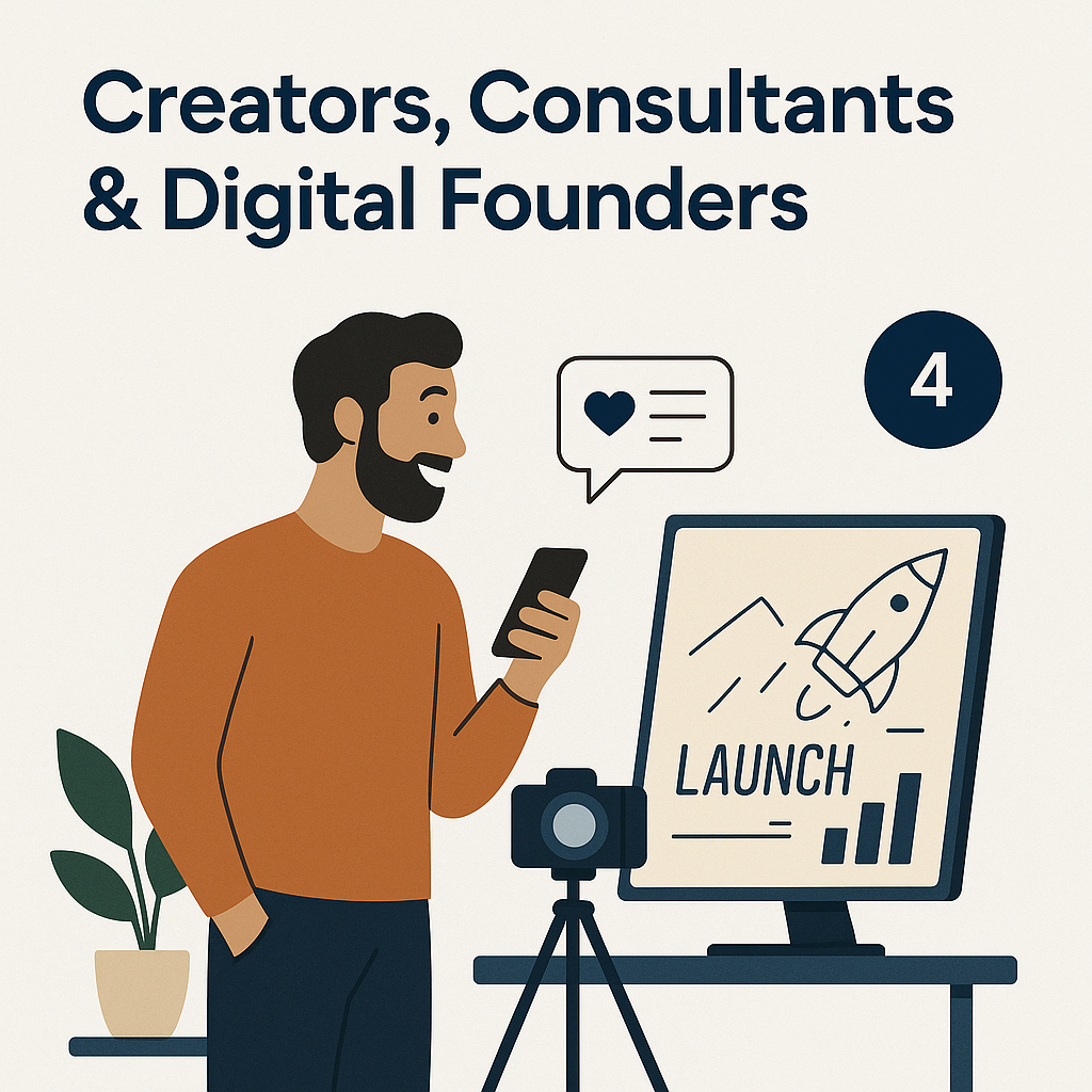 Creators, Consultants & Digital Founders
